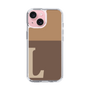 Slim Protection Case［ Original - initial two tone - L brown ］