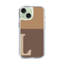 Slim Protection Case［ Original - initial two tone - L brown ］