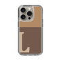 Slim Protection Case［ Original - initial two tone - L brown ］