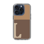 Slim Protection Case［ Original - initial two tone - L brown ］