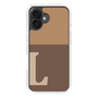 Slim Protection Case［ オリジナル - initial two tone - L brown ］