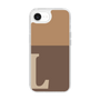 Slim Protection Case［ Original - initial two tone - L brown ］