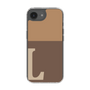 Slim Protection Case［ Original - initial two tone - L brown ］