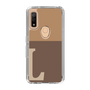 Slim Protection Case［ Original - initial two tone - L brown ］
