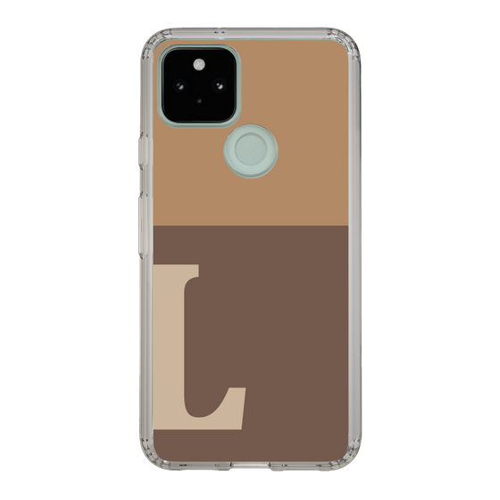 Slim Protection Case［ Original - initial two tone - L brown ］