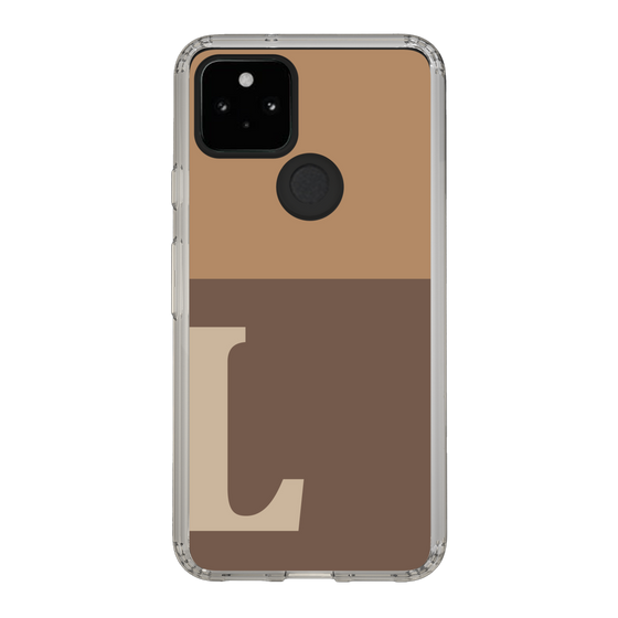 Slim Protection Case［ Original - initial two tone - L brown ］