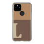 Slim Protection Case［ Original - initial two tone - L brown ］