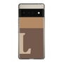 Slim Protection Case［ Original - initial two tone - L brown ］