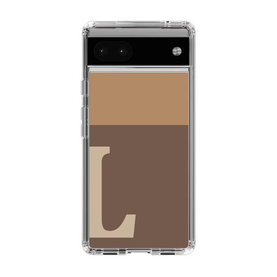Slim Protection Case［ Original - initial two tone - L brown ］