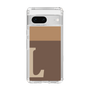 Slim Protection Case［ Original - initial two tone - L brown ］