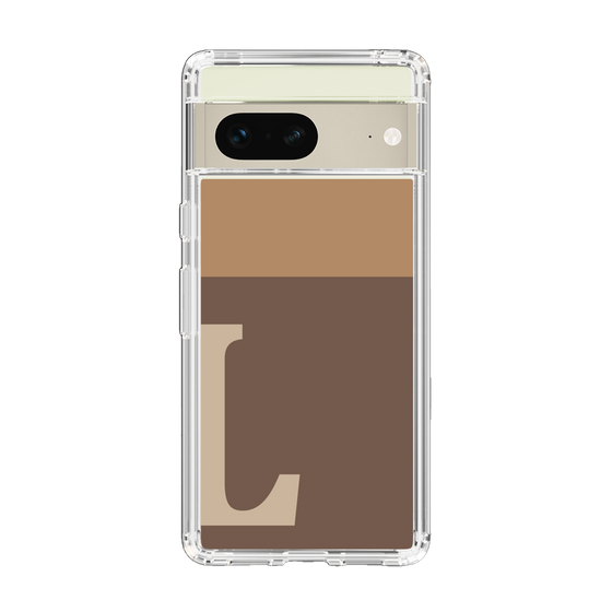 Slim Protection Case［ Original - initial two tone - L brown ］
