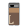 Slim Protection Case［ Original - initial two tone - L brown ］