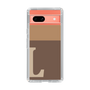 Slim Protection Case［ Original - initial two tone - L brown ］