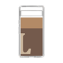 Slim Protection Case［ Original - initial two tone - L brown ］