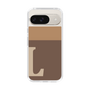 Slim Protection Case［ Original - initial two tone - L brown ］