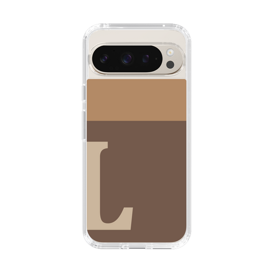 Slim Protection Case［ Original - initial two tone - L brown ］