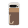 Slim Protection Case［ Original - initial two tone - L brown ］