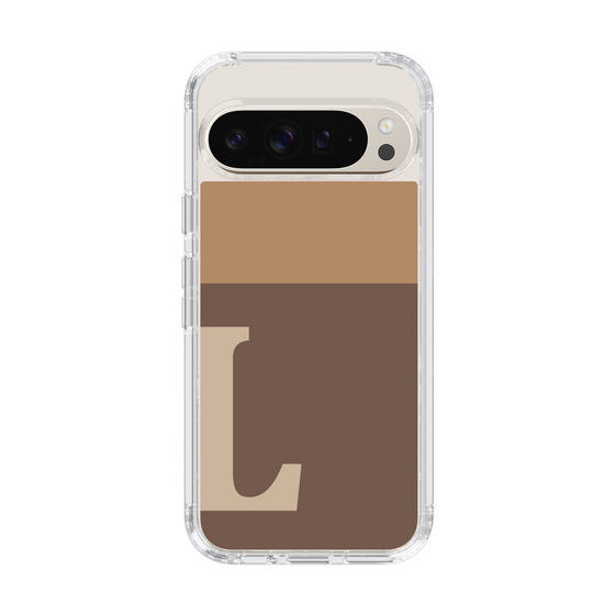 Slim Protection Case［ Original - initial two tone - L brown ］