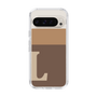 Slim Protection Case［ Original - initial two tone - L brown ］