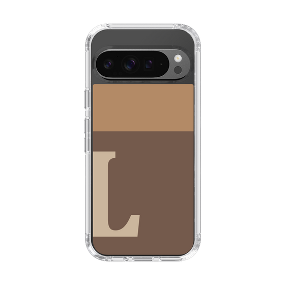 Slim Protection Case［ Original - initial two tone - L brown ］