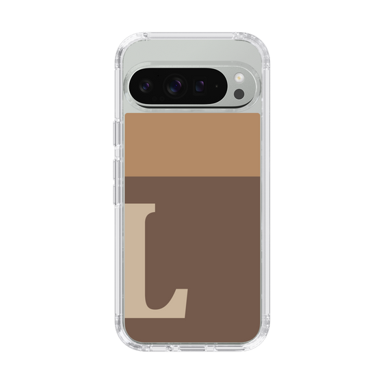 Slim Protection Case［ Original - initial two tone - L brown ］