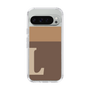 Slim Protection Case［ Original - initial two tone - L brown ］