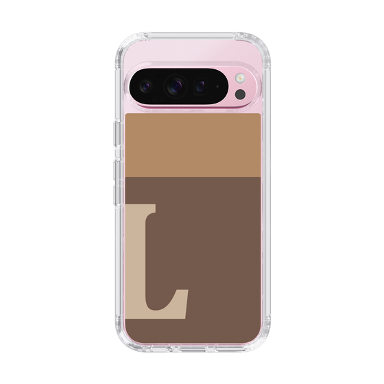 Slim Protection Case［ Original - initial two tone - L brown ］