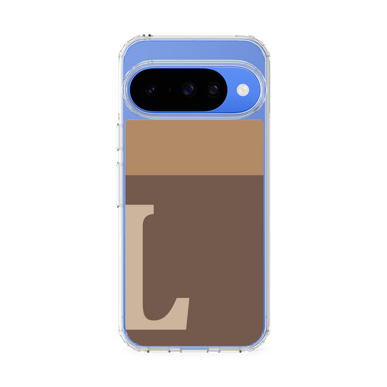 Slim Protection Case［ Original - initial two tone - L brown ］