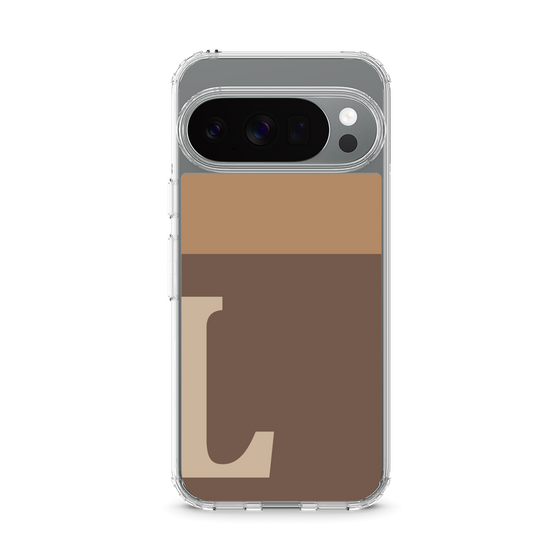 Slim Protection Case［ Original - initial two tone - L brown ］