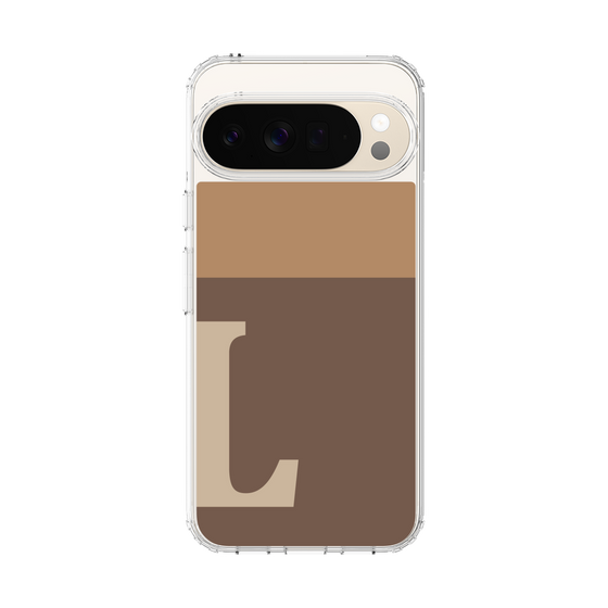 Slim Protection Case［ Original - initial two tone - L brown ］