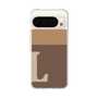 Slim Protection Case［ Original - initial two tone - L brown ］