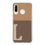 Slim Protection Case［ Original - initial two tone - L brown ］