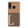 Slim Protection Case［ Original - initial two tone - L brown ］