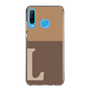 Slim Protection Case［ Original - initial two tone - L brown ］