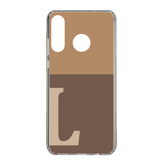 Slim Protection Case［ Original - initial two tone - L brown ］