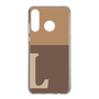 Slim Protection Case［ Original - initial two tone - L brown ］