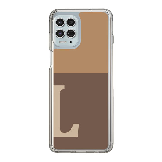 Slim Protection Case［ Original - initial two tone - L brown ］