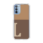 Slim Protection Case［ Original - initial two tone - L brown ］