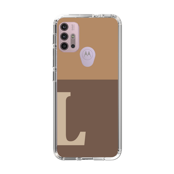 Slim Protection Case［ Original - initial two tone - L brown ］