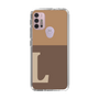 Slim Protection Case［ Original - initial two tone - L brown ］