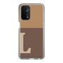 Slim Protection Case［ Original - initial two tone - L brown ］