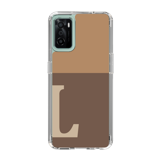 Slim Protection Case［ Original - initial two tone - L brown ］
