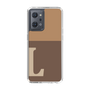 Slim Protection Case［ Original - initial two tone - L brown ］