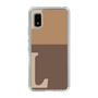 Slim Protection Case［ Original - initial two tone - L brown ］