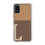 Slim Protection Case［ Original - initial two tone - L brown ］
