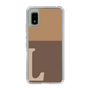 Slim Protection Case［ Original - initial two tone - L brown ］