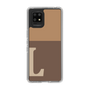 Slim Protection Case［ Original - initial two tone - L brown ］