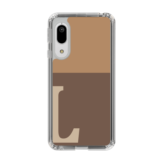 Slim Protection Case［ Original - initial two tone - L brown ］