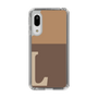 Slim Protection Case［ Original - initial two tone - L brown ］