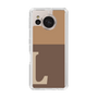 Slim Protection Case［ Original - initial two tone - L brown ］